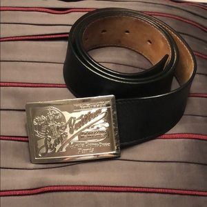 Men’s LV Western belt and buckle